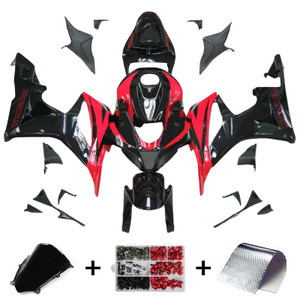 2007-2008 Honda CBR600RR F5 Injection Fairing Kit Bodywork Plastic ABS Amotopart Fairing #105