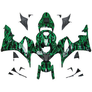 2007-2008 Honda CBR600RR F5 Injection Fairing Kit Bodywork Plastic ABS Amotopart Fairing #166