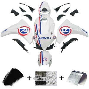 2008-2011 Honda CBR1000RR Injection Fairing Kit Bodywork Plastic ABS Amotopart Fairing #113
