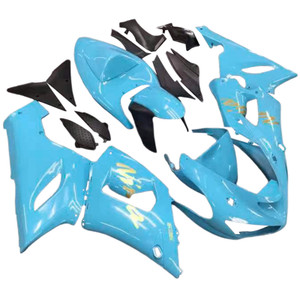 2005-2006 Kawasaki ZX6R 636 ZX 6R Injection Fairing Kit Bodywork Plastic ABS Amotopart Fairing #040