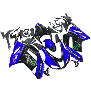 2007-2008 Kawasaki ZX6R 636 ZX 6R Injection Fairing Kit Bodywork Plastic ABS Amotopart Fairing #024
