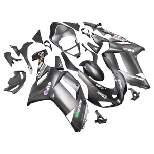 2007-2008 Kawasaki ZX6R 636 ZX 6R Injection Fairing Kit Bodywork Plastic ABS Amotopart Fairing #028