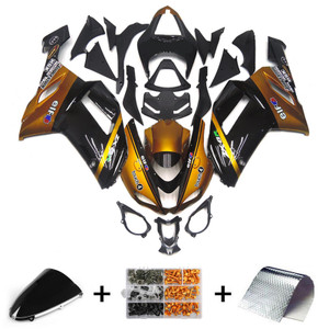 2007-2008 Kawasaki ZX6R 636 ZX 6R Injection Fairing Kit Bodywork Plastic ABS Amotopart Fairing #032