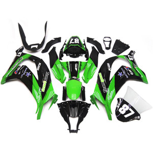 2011-2015 Kawasaki ZX10R Injection Fairing Kit Bodywork Plastic ABS Amotopart Fairing #132