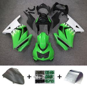 Injection Fairing Kit Bodywork Plastic ABS fit For Kawasaki EX250 Ninja250R 2008-2012