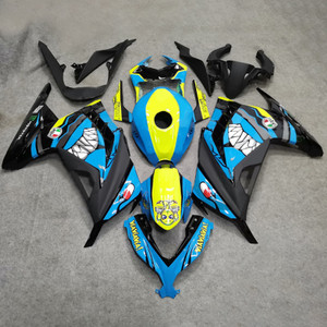 2013-2024 Kawasaki EX300 Ninja300 Injection Fairing Kit Bodywork Plastic ABS Amotopart Fairing #128