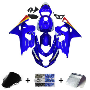 2004-2005 Suzuki GSXR 600/750 K4 Injection Fairing Kit Bodywork Plastic ABS Amotopart Fairing #038