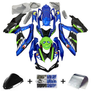 2008-2010  Suzuki GSXR 600/750 K8 Injection Fairing Kit Bodywork Plastic ABS Amotopart Fairing #173