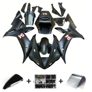 2002-2003 Yamaha YZF-R1 Injection Fairing Kit Bodywork Plastic ABS Amotopart Fairing #027