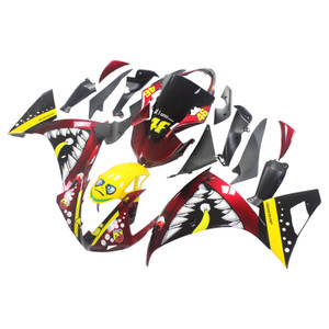 2009-2011 Yamaha YZF-R1 Injection Fairing Kit Bodywork Plastic ABS Amotopart Fairing #117