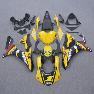 2015-2019 Yamaha YZF 1000 R1 Injection Fairing Kit Bodywork Plastic ABS Amotopart Fairing #139