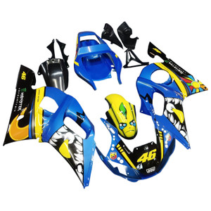 1998-2002 Yamaha YZF 600 R6 Injection Fairing Kit Bodywork Plastic ABS Amotopart Fairing #039