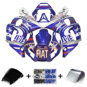 1998-2002 Yamaha YZF 600 R6 Injection Fairing Kit Bodywork Plastic ABS Amotopart Fairing #040