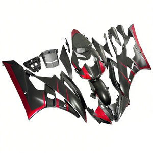 2006-2007 Yamaha YZF 600 R6 Injection Fairing Kit Bodywork Plastic ABS Amotopart Fairing #164