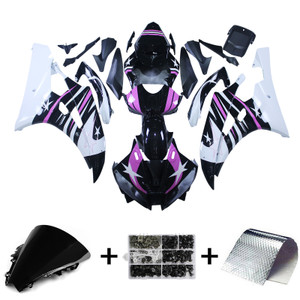 2006-2007 Yamaha YZF 600 R6 Injection Fairing Kit Bodywork Plastic ABS Amotopart Fairing #168
