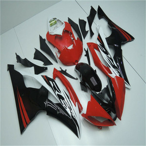 2008-2016 Yamaha YZF 600 R6 Injection Fairing Kit Bodywork Plastic ABS Amotopart Fairing #008
