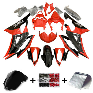 2008-2016 Yamaha YZF 600 R6 Injection Fairing Kit Bodywork Plastic ABS Amotopart Fairing #196