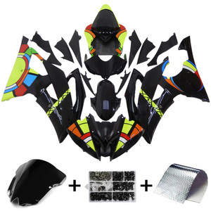 2008-2016 Yamaha YZF 600 R6 Injection Fairing Kit Bodywork Plastic ABS Amotopart Fairing #197