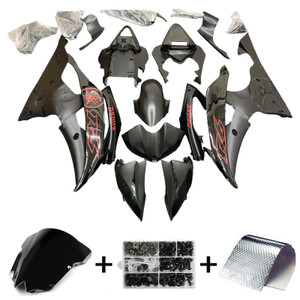 2008-2016 Yamaha YZF 600 R6 Injection Fairing Kit Bodywork Plastic ABS Amotopart Fairing #216