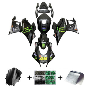 2019-2021 Yamaha YZF-R3 R25 Injection Fairing Kit Bodywork Plastic ABS Amotopart Fairing #153
