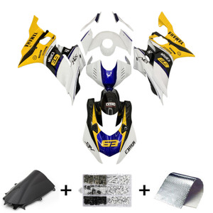 2017-2023 Yamaha YZF-R6 Injection Fairing Kit Bodywork Plastic ABS Amotopart Fairing #107