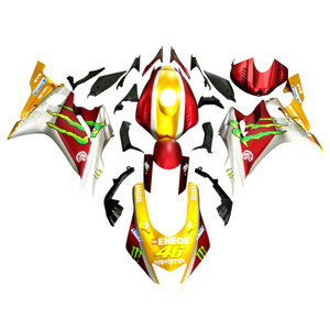 2017-2023 Yamaha YZF-R6 Injection Fairing Kit Bodywork Plastic ABS Amotopart Fairing #113