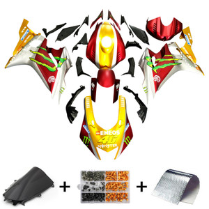 2017-2023 Yamaha YZF-R6 Injection Fairing Kit Bodywork Plastic ABS Amotopart Fairing #113