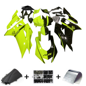 2017-2023 Yamaha YZF-R6 Injection Fairing Kit Bodywork Plastic ABS Amotopart Fairing #120