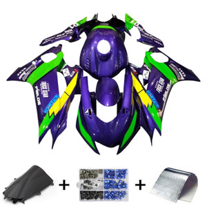 2017-2023 Yamaha YZF-R6 Injection Fairing Kit Bodywork Plastic ABS Amotopart Fairing #136