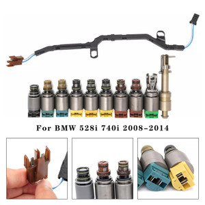 2008-2014 BMW 528i 740i 6HP28 Transmission Valve Body Repair Solenoid Kit 1068298047 Generic