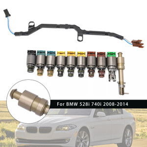 2008-2014 BMW 528i 740i 6HP28 Transmission Valve Body Repair Solenoid Kit 1068298047 Generic