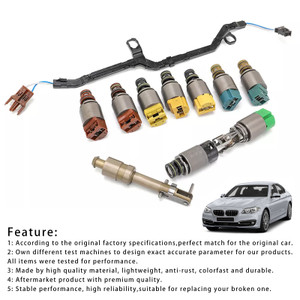 2008-2014 BMW 528i 740i 6HP28 Transmission Valve Body Repair Solenoid Kit 1068298047 Generic