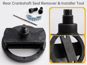 1989-2016 Cummins 3.9L 5.9L 6.7L Front+Rear Crankshaft Seal Remover & Installer Tool Generic