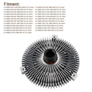 1997-2007 BMW 320 323 325i 528i 523i 730i X5 E53 M3 Z3 E36 Fan Clutch Generic
