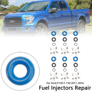 2011-2016 Ford F150 3.5L Turbo EcoBoost 6PCS Fuel Injector Repair Seal Kit Generic