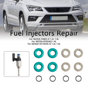 SEAT ATECA IBIZA 4PCS Fuel Injector Service Kit O-Ring 0261500354 Generic
