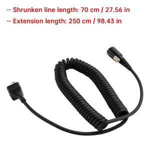 KMC27 Hand Microphone Cable For TK-690 TK-790 TK-890 TK-5710 TK-5810 TK-5910