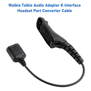K Interface Headset Port Converter Cable for XPR6300 XPR6350 XiR P8268 DP3400