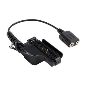 K Interface Headset Port Converter Cable for GP900 MTX838 XTS2500 XTS3000 XTS5000