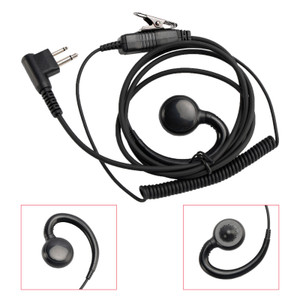 M-018 Small PTT-B6 Curve Hook Earhook Headset For GP2000 CP88 SP10 PRO1150 P040