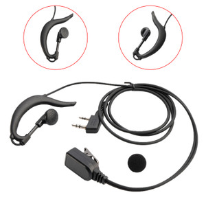 K-326-929 Earhook Headset For TK-220 TH-F6 RPV516A KG-UVD1P TG-2AT PX-666 UV-5RB