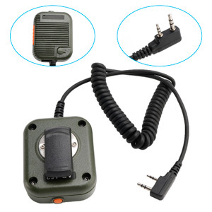 AR-152 Microphone Speaker for TK-208 TH-D7 RPU416A KG669 TG-K4AT PX-777 Green