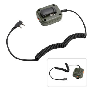 AR-152 Microphone Speaker for TK-208 TH-D7 RPU416A KG669 TG-K4AT PX-777 Green