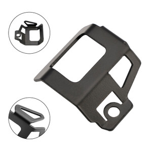 2023-2024 Scrambler 400X Rear Brake Fluid Reservoir Guard Cover Black Generic