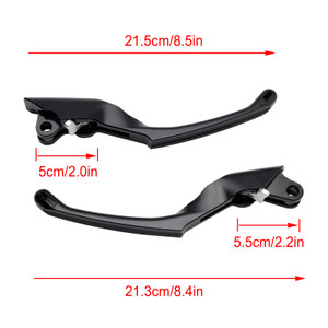 2024- BMW R1300GS Brake Clutch Levers Black Generic
