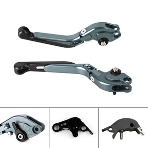2022-2023 YAMAHA YZF R7 MT-10/SP FZ-10/SP Adjustable Folding Extendable Racing Brake & Clutch Levers Black Generic