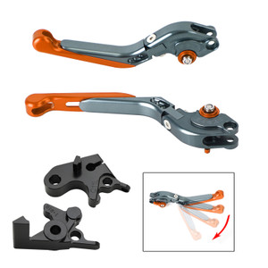2020-2023 HONDA CRF1100L Africa Twin Adjustable Clutch Brake Lever Orange Generic