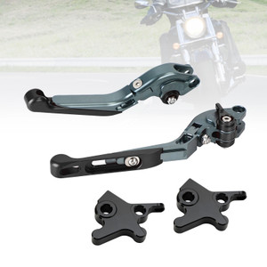 2016-2018 Piaggio MP3 300 350 Adjustable Clutch Brake Lever Black Generic