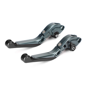 2016-2018 Piaggio MP3 300 350 Adjustable Clutch Brake Lever Black Generic
