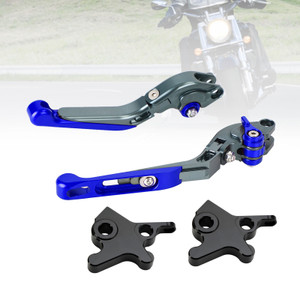 2016-2018 Piaggio MP3 300 350 Adjustable Clutch Brake Lever Blue Generic